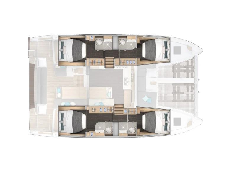 Bareboat Rental Catamaran Lagoon with a boat licence