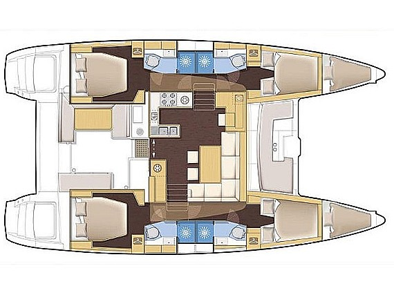 Rent a Lagoon Lagoon 450 F Alimos