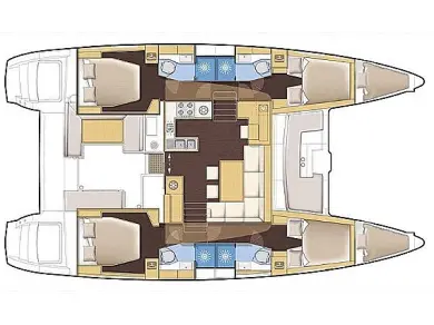 Rent a Lagoon Lagoon 450 F Alimos