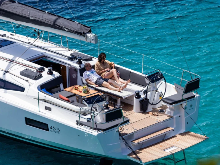 Yacht charter Road Town cheap Sun Odyssey 455