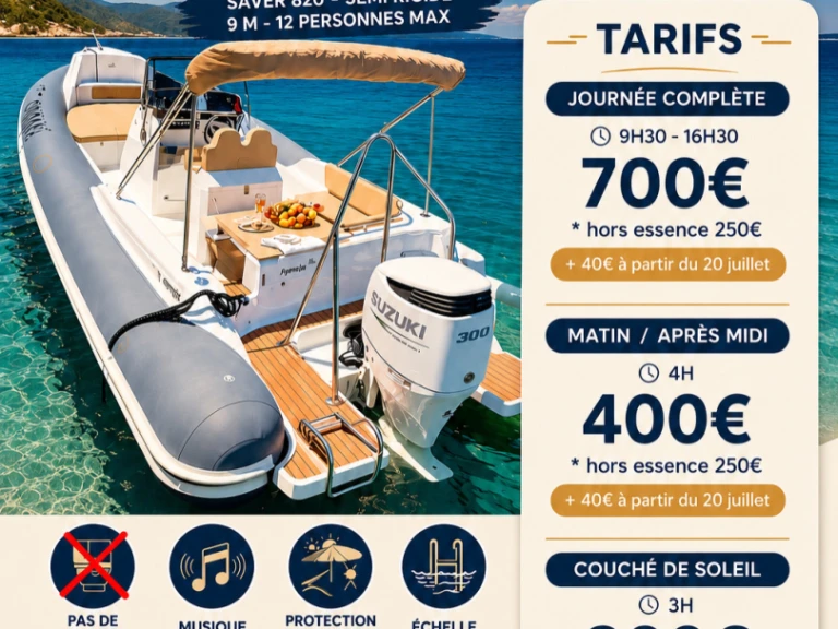 Yacht charter Porto-Vecchio cheap Salpa Soleil 30