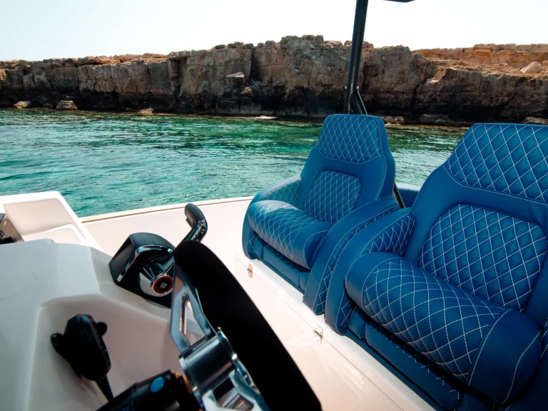 Poseidon21 Eros25 in Ayia Napa Marina on SamBoat