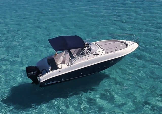 Motorboat rental with or without captain Seabird Santa Eulària des Riu