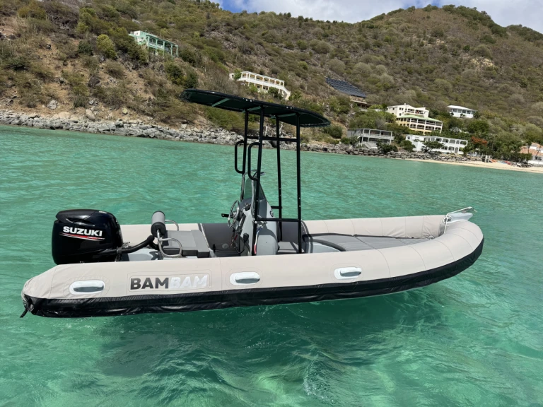 RIB rental with or without captain 3D Tender Saint Martin