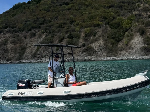 3D Tender Lux 550 charter bareboat or captained in  Saint Martin