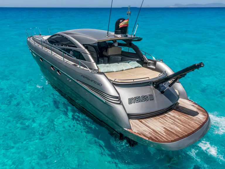 Motorboat rental in Ibiza Town - Pershing Pershing 50