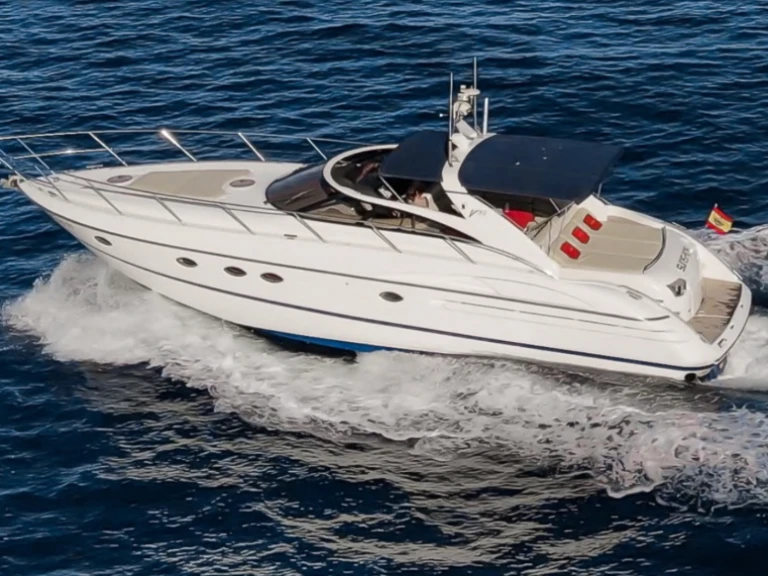 Motorboat rental with or without captain Princess Ibiza Town