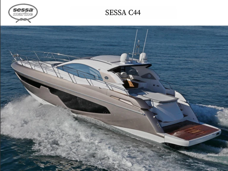Sessa Marine C40 charter bareboat or captained in  Ibiza Town