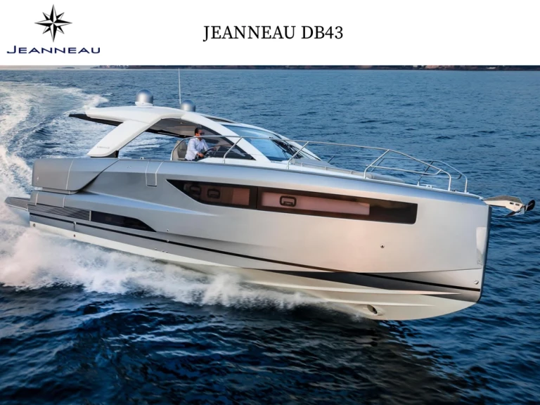 Yacht charter Ibiza Town cheap Jeanneau DB43