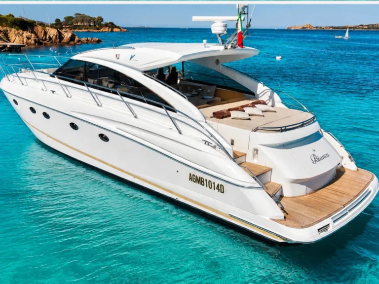 Princess Princess V53 in Port of Cannigione on SamBoat