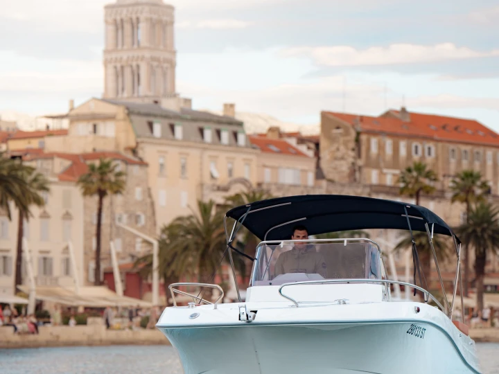 Atlantic open 750 charter bareboat or captained in  Split Ferry Port