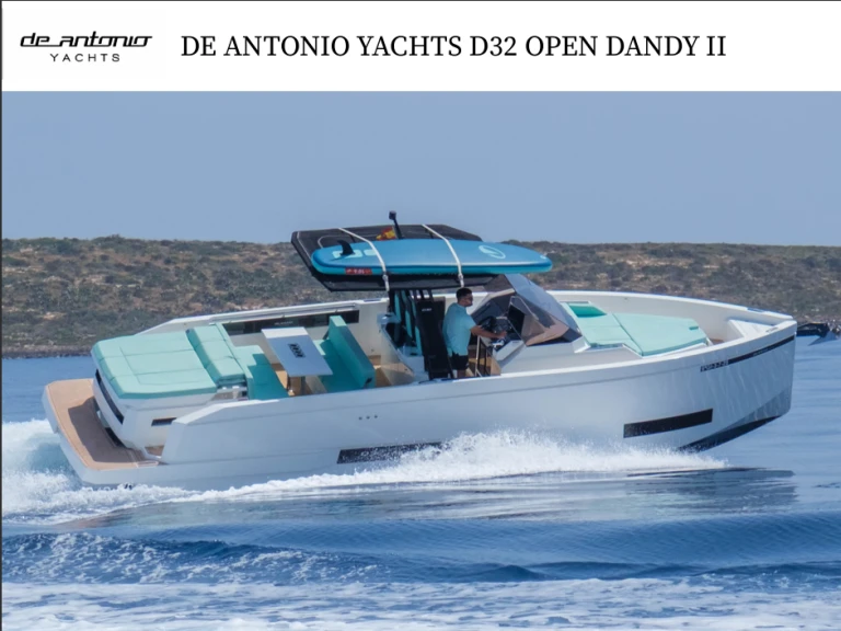 Bareboat Rental Motorboat De Antonio with a boat licence