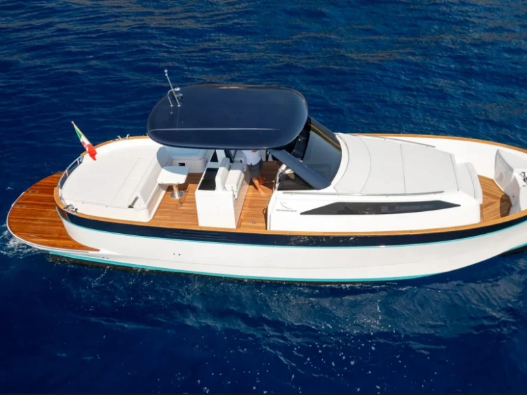 Apreamare Apreamare Gozzo 35 charter bareboat or captained in  Antibes