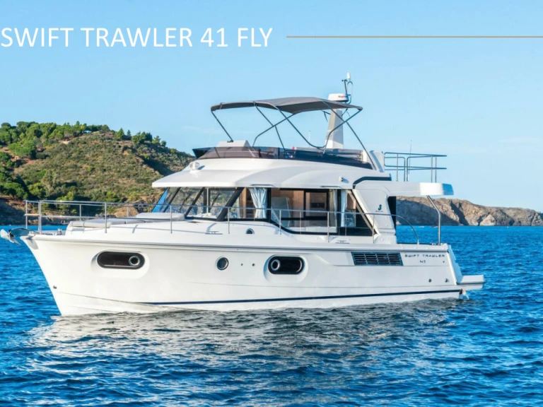 Yacht charter Juan-les-Pins cheap Swift Trawler 41 Fly