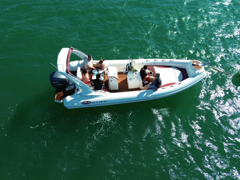 RIB rental with or without captain Nuova Jolly Le Canon