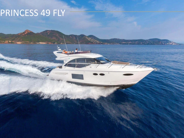 Yacht charter Juan-les-Pins cheap Princess 49 Fly