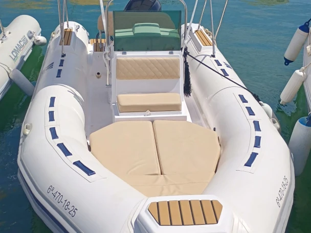 Bareboat Rental RIB Tiger with a boat licence