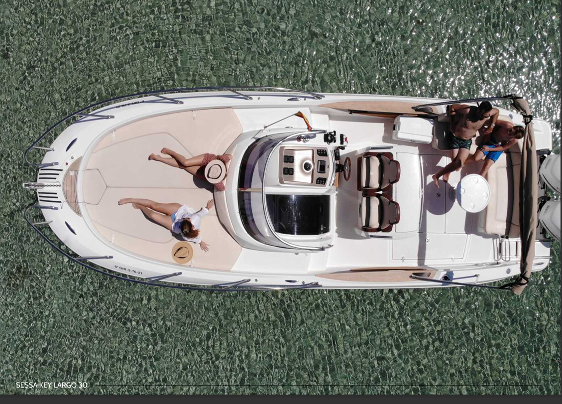 Boat rental Sessa Marine Key Largo 30 in Ibiza Town on Samboat