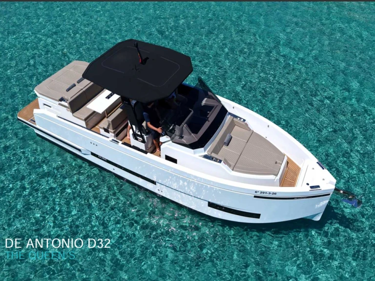 Motorboat rental with or without captain De Antonio Ibiza Town