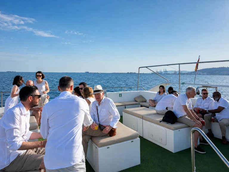Drassanes Dalmau Cala San Vicente charter bareboat or captained in  Port Olímpic of Barcelona