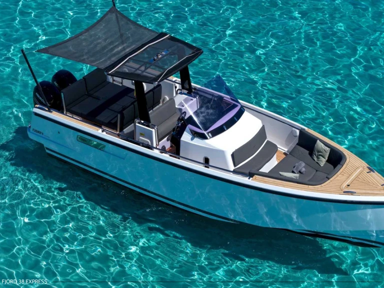 Yacht charter Ibiza Town cheap Fjord 38 Xpress