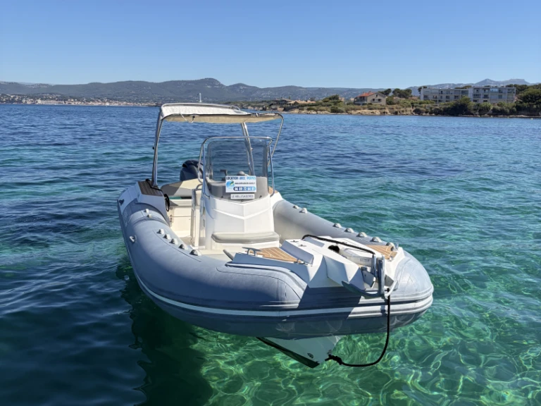 Bareboat Rental RIB Capelli with a boat licence