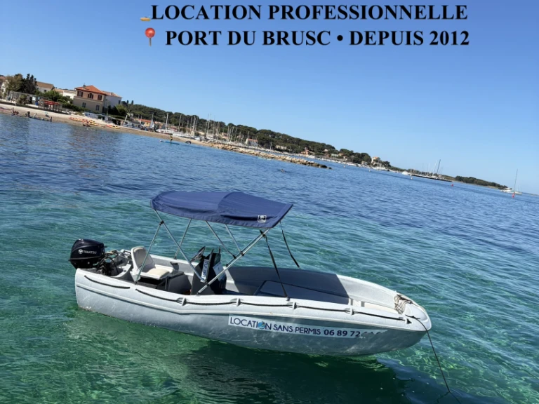 Motorboat rental with or without captain Fun Yak Six-Fours-les-Plages