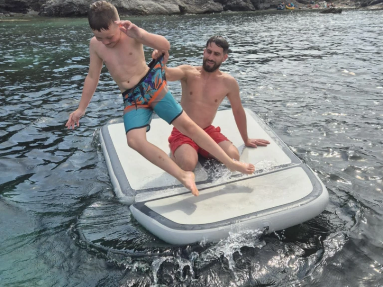 Bareboat Rental Motorboat Fun Yak with a boat licence