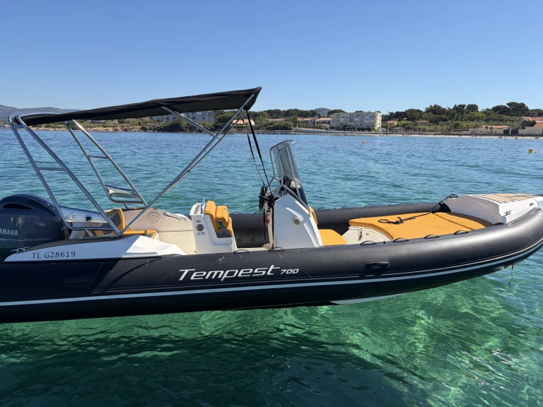 Capelli Capelli 700 charter bareboat or captained in  Six-Fours-les-Plages