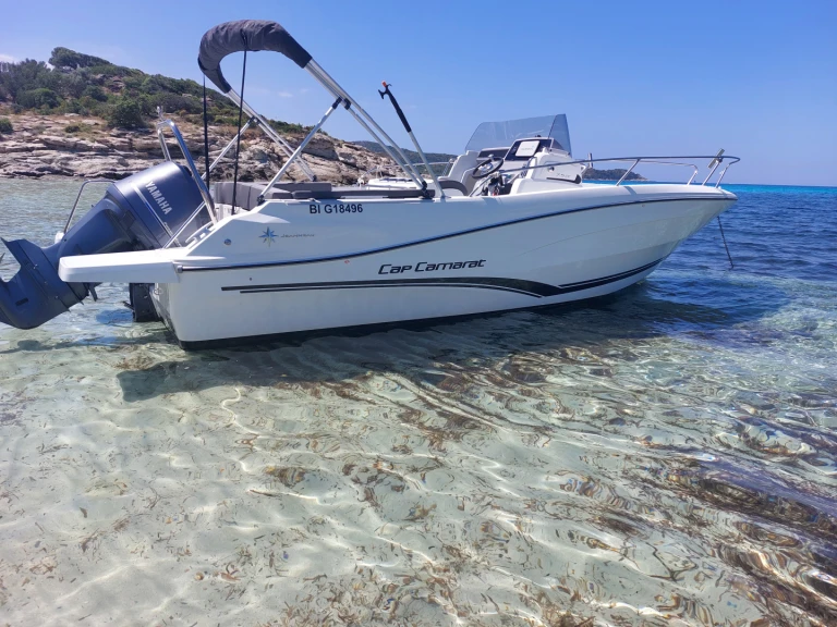 Motorboat rental in Saint-Florent - Jeanneau Cap Camarat 7.5 Style