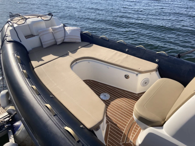 Bareboat Rental RIB Nuova Jolly with a boat licence