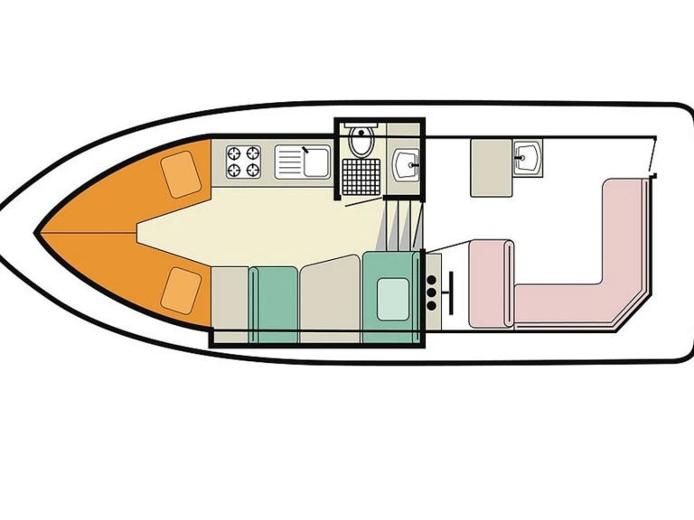 Motorboat rental with or without captain Le Boat Pexiora