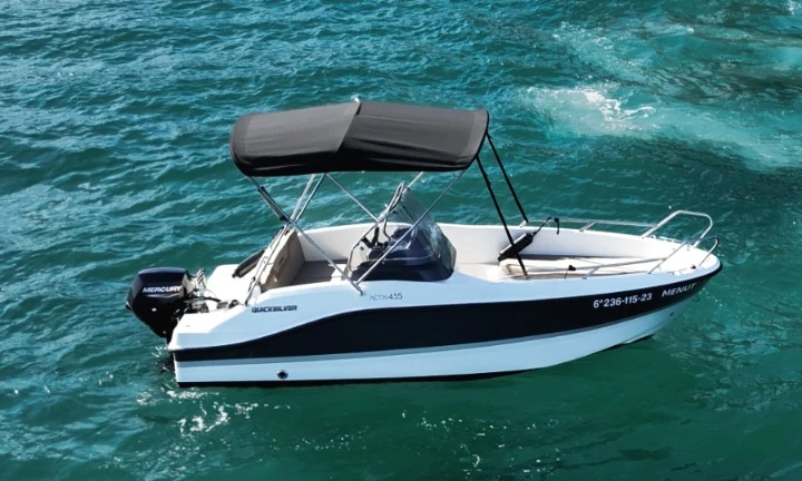Yacht charter Sitges cheap Activ 455 Open