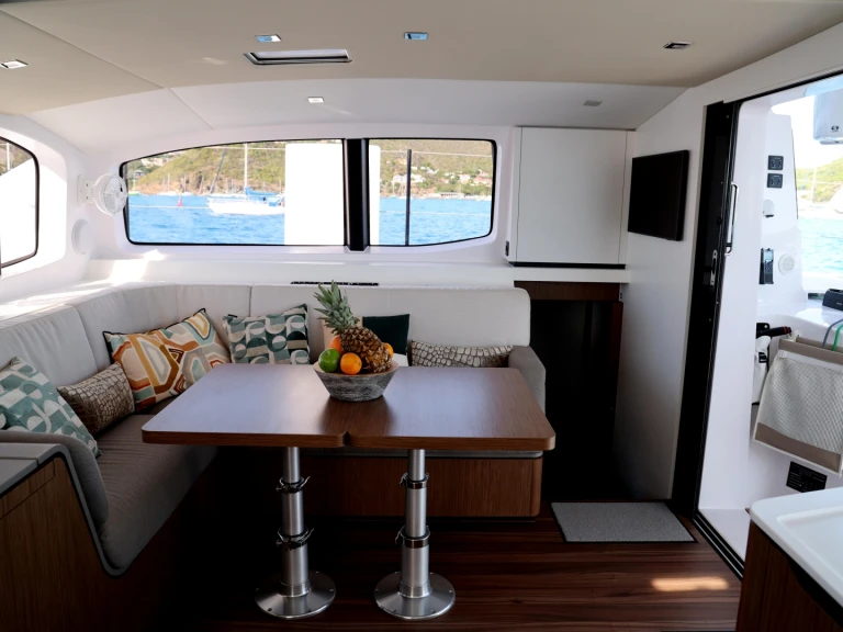 Bareboat Rental Catamaran Outremer with a boat licence