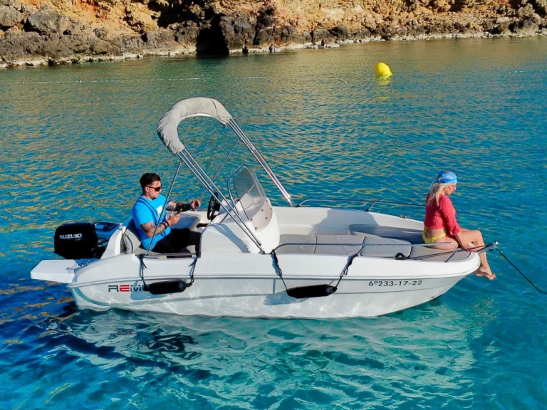 Yacht charter Sant Antoni de Portmany cheap Remus 450 open