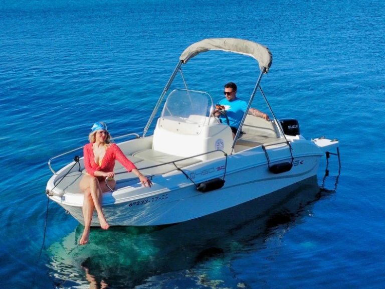 Remus Remus 450 open charter bareboat or captained in  Sant Antoni de Portmany