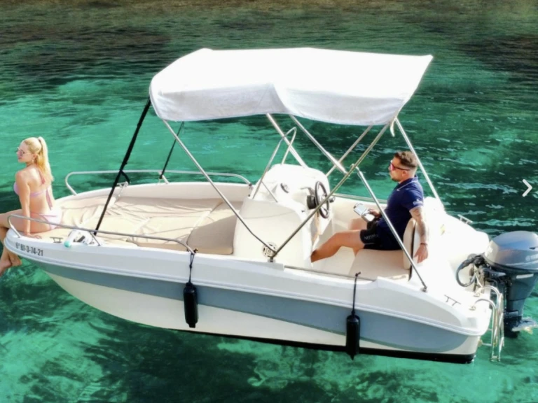 Rent a Quicksilver Activ 455 Open Sant Antoni de Portmany