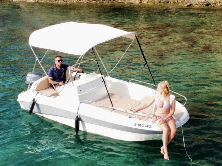 Boat rental Quicksilver Activ 455 Open in Sant Antoni de Portmany on Samboat
