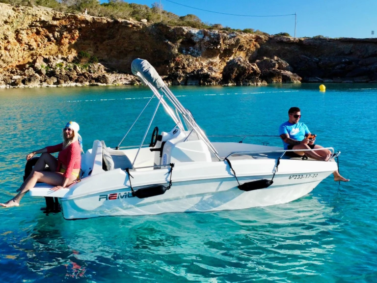 Yacht charter Sant Antoni de Portmany cheap Remus 450 open