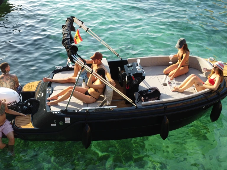 Motorboat rental in Sant Antoni de Portmany - Aquaboat 550