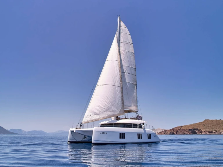Yacht charter Alimos cheap Sunreef 50