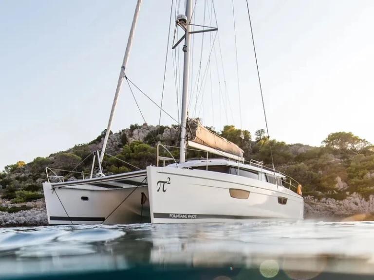 Bareboat Rental Catamaran Fountaine Pajot with a boat licence