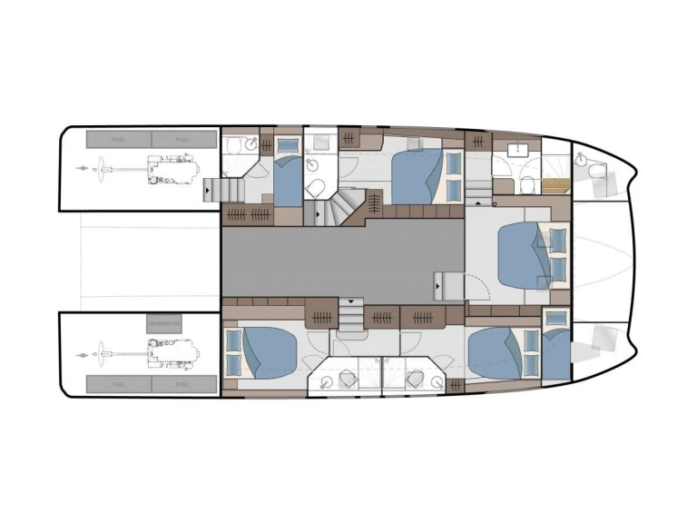 Aquila Aquila 54 Yacht charter bareboat or captained in  Lávrio