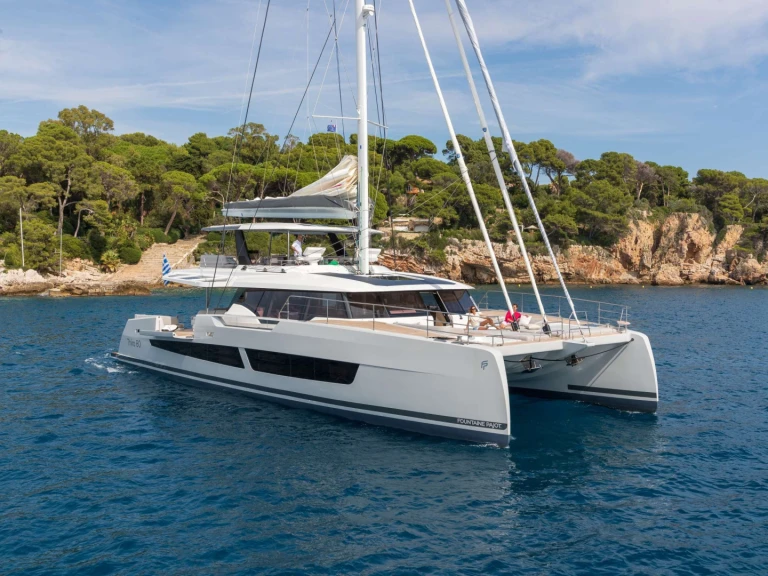 Catamaran rental in Kallithea - Fountaine Pajot Fountaine Pajot Thira 80