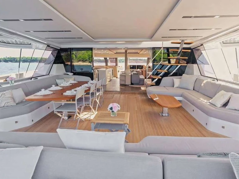Catamaran rental with or without captain Fountaine Pajot Kallithea