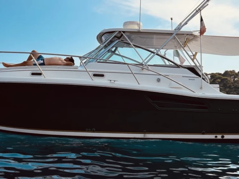 Pursuit 3400 charter bareboat or captained in  Marseille