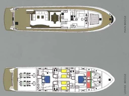 Bareboat Rental Luxury Yacht Falcon with a boat licence