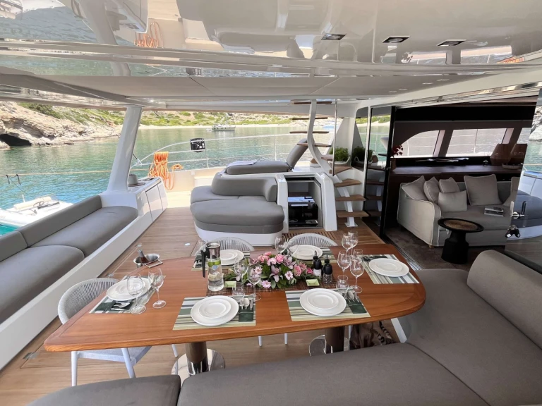 Luxury Yacht rental in Kallithea - Lagoon Lagoon Seventy 8 (3 cab)