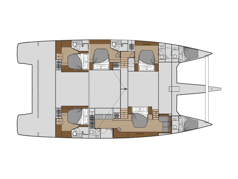 Rent a Fountaine Pajot Fountaine Pajot Alegria 67 (5 cab) Néa Péramos