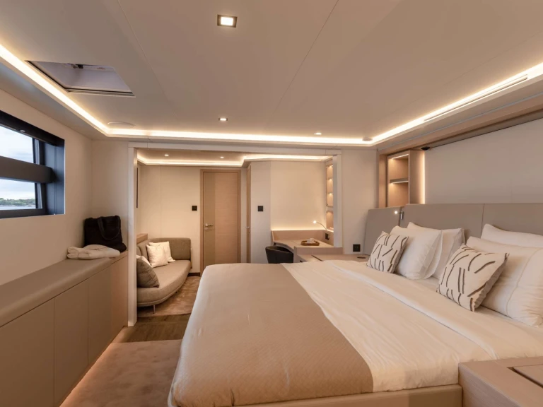 Catamaran rental with or without captain Fountaine Pajot Néa Péramos